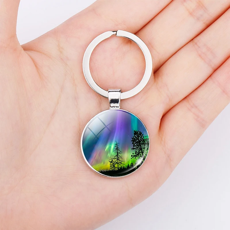 Buy Colorful Northern Light Keychain Light Gem Pendant