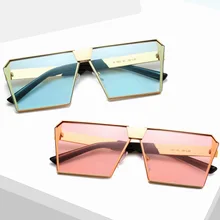 Fashion Square Sunglasses Women Brand Designer Men Metal Oversized Sun glasses Vintage Gafas UV400 Eyewear Shades Oculos de sol Fashion Square Sunglasses Women Brand Designer Men Metal Oversized Sun glasses Vintage Gafas UV400 Eyewear Shades Oculos de sol