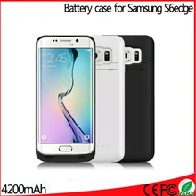 Чехол для аккумулятора S6 edge для samsung Galaxy S6 edge чехол для аккумулятора 4200 мАч чехол для зарядного устройства для samsung S6 edge чехол