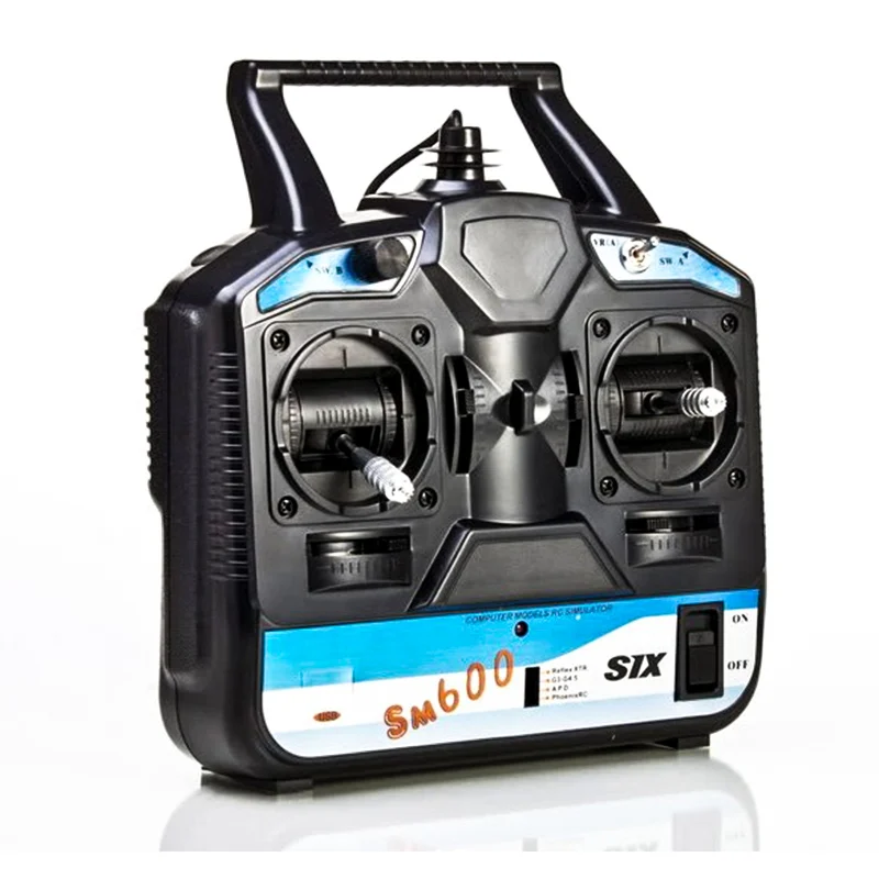 

1PC 6CH Six Channel Simulator Flysky SM600 Flight Computer Simulator for G4/G3.5/XTR5.0 RC Multi-copter Spare Parts