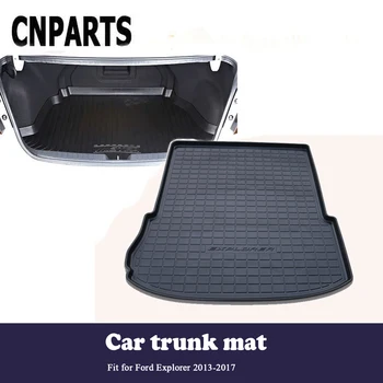 

CNPARTS For Ford Explorer 2013 2014 2015 2016 2017 Car Styling Cargo Liner Rear Trunk Anti Slip Mat Custom Boot Tray Waterproof