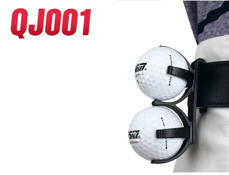 Практичный черный два удерживающий мяч ретривер для гольфа подобрать тренировочные принадлежности аксессуары для гольфа 2 шт