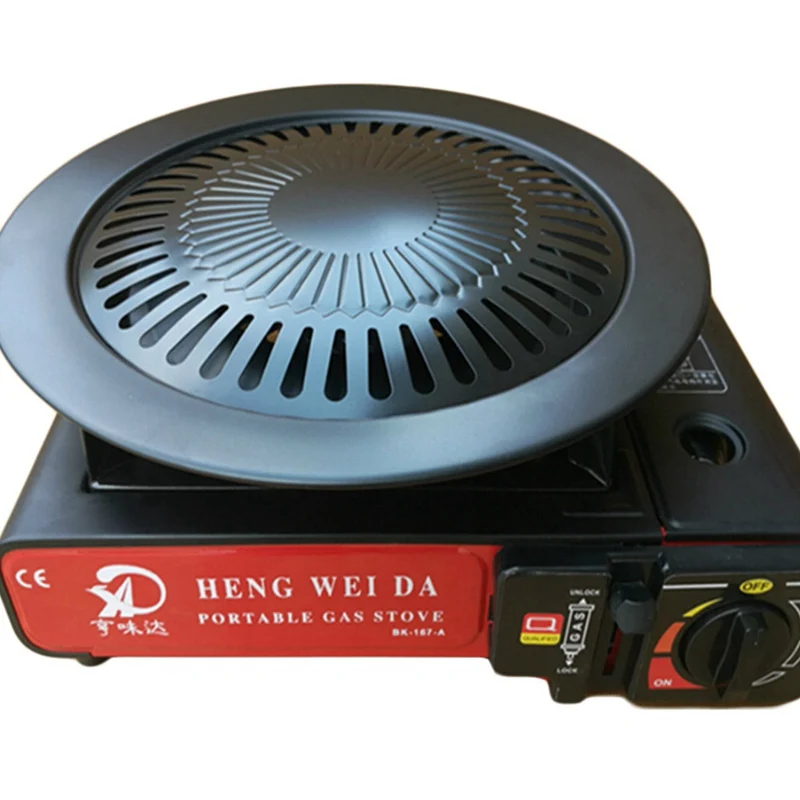 2018 New Cooking Tools BBQ Frying Roasting Pans Non stick Gas Grill Pan