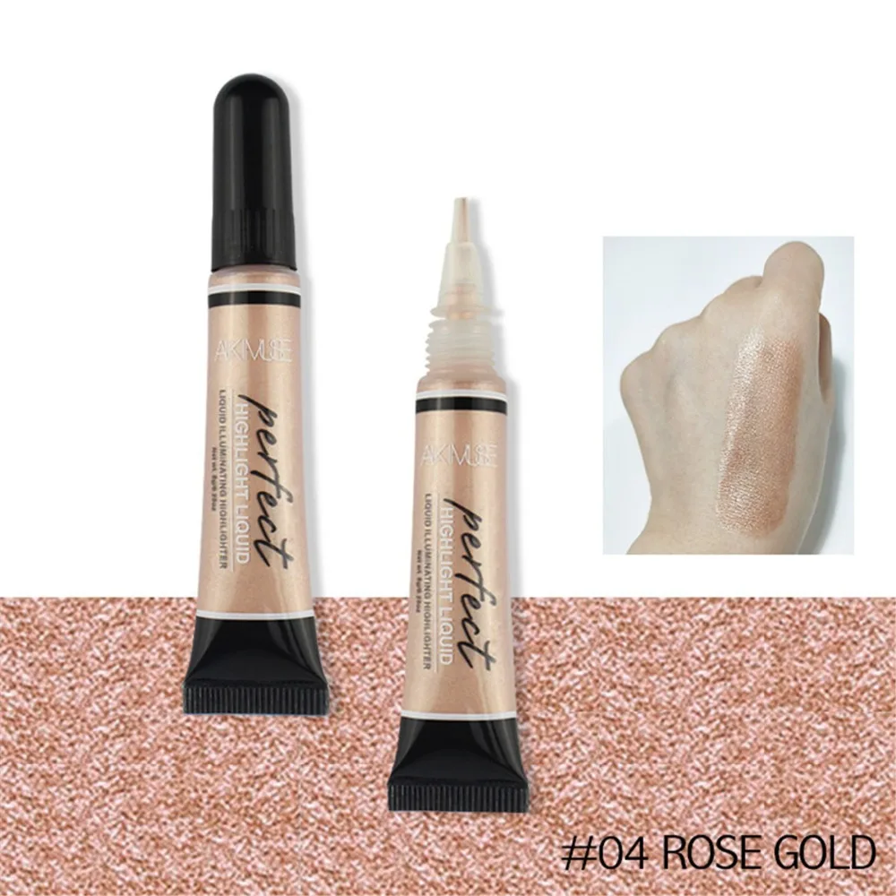 AIKIMUSE Primer Bronzer Makeup Liquid Highlighter Illuminator