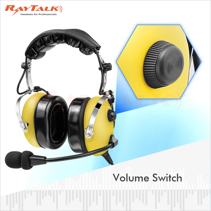 ANR Aviation Headset for Pilot Active Noise Reduction Super Soft Ear pad Camfortable Fit free shipping | Электроника