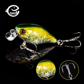 

QXO Crankbaits All For Fishing Fishing Lures Bait For Fishing Insect Popper Silicone Bait Grank Artificial Bait Boat 4cm 6g