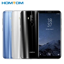 Original HOMTOM S8 Cell Phone 5.7 inch HD Screen 4GB RAM 64GB ROM MTK6750T Octa Core Android 7.0 Dual Cameras 3400mAh Smartphone