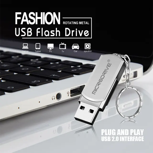 Memoria USB 64GB Memoria USB Flash Drive 64GB 32GB 16GB - Alta Velocidad USB 3.0/2.0, Resistente Al Agua, Para PC, Mac, Laptop Memoria USB 3.0