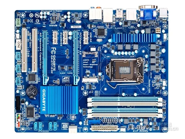 Gigabyte GA-Z77-D3H Desktop Motherboard LGA 1155 DDR3 USB2.0 US3.0  I3 I5 I7 Z77-D3H 32GB Z77 Original motherboard free shipping