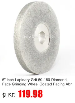 Спеченный алмазный шлифовальный диск колесо камень комод инструмент туалетный стенд шлифовальный станок с накатанной ручкой для надежного захвата