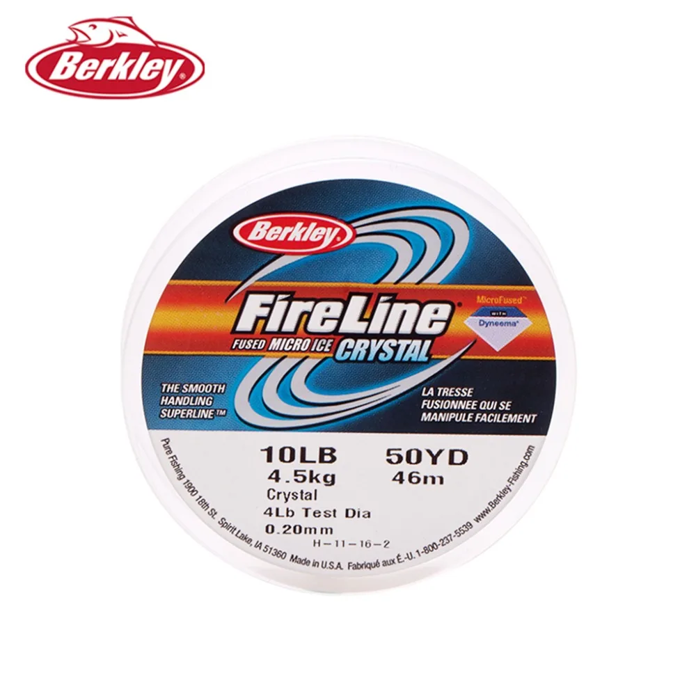 Berkley FireLine для подледной рыбалки супер сильная пожарная леска провод в оплетке