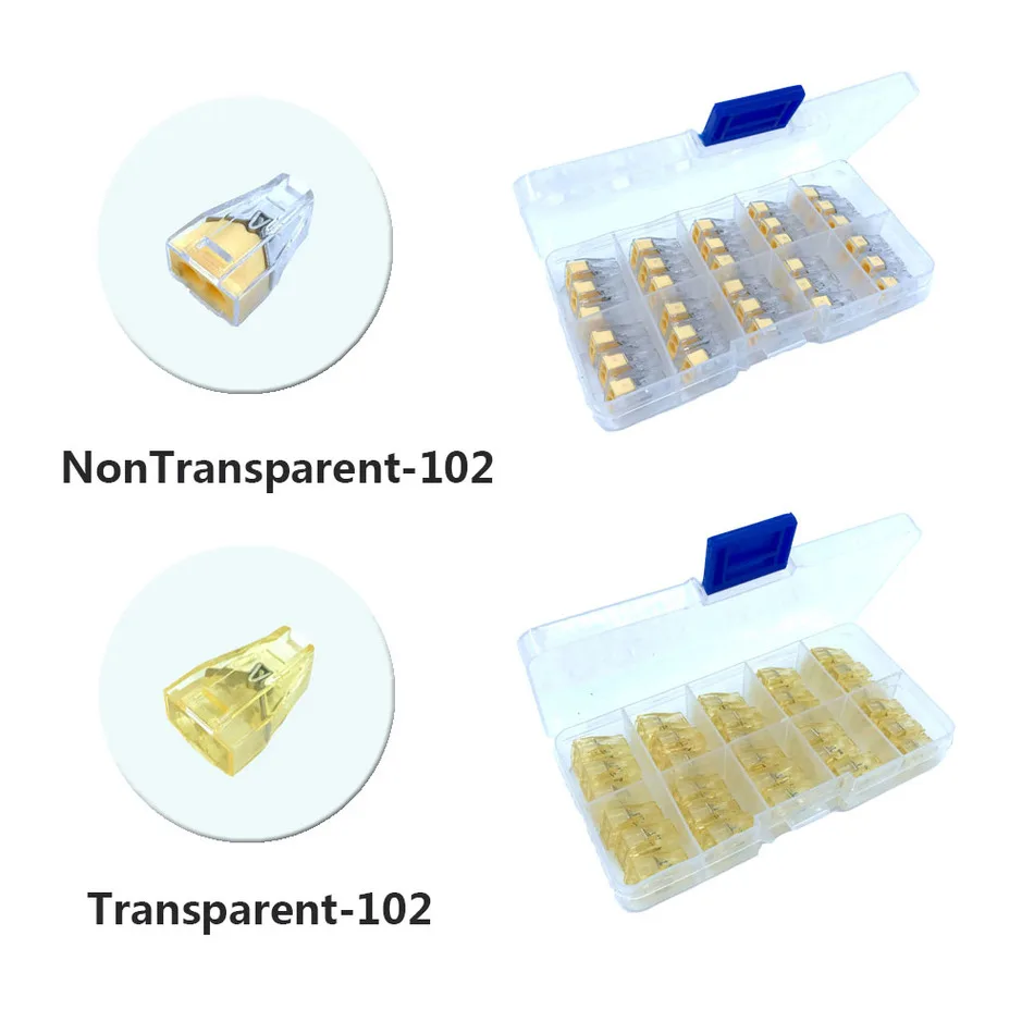

Wago Connector 733-102 30PCS/Box Insert Type Wire Quick Connect Terminal Block Lighting Accessories China Free Shipping
