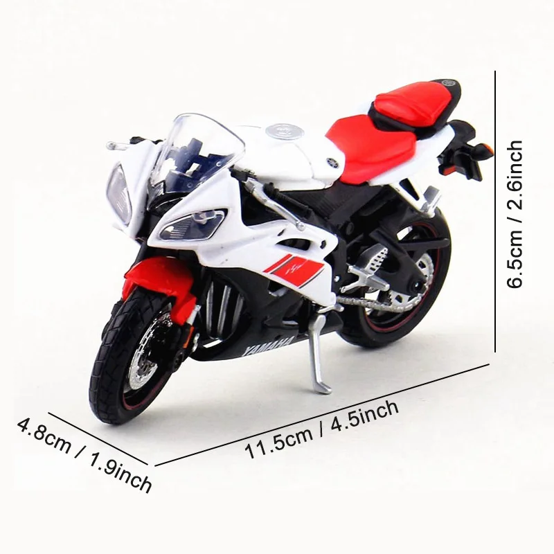 Maisto Сплав мотоцикл игрушка 1:18 Масштаб эмуляции YZF-R6 модели мотоциклов игрушки для детей Подарки