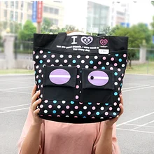 Модная оксфордская Экологичная сумка для покупок модные женские сумки для покупок повседневные сумки на плечо 36*32*23 см