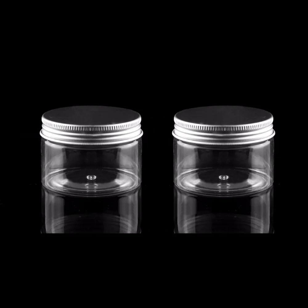 30pcs 150ml Aluminum lid empty cosmetic cream bottles,150ml clear PET