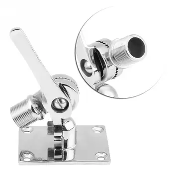 

Dual Axis Adjustable Antenna Base Mount Marine Boat 316 Stainless Steel