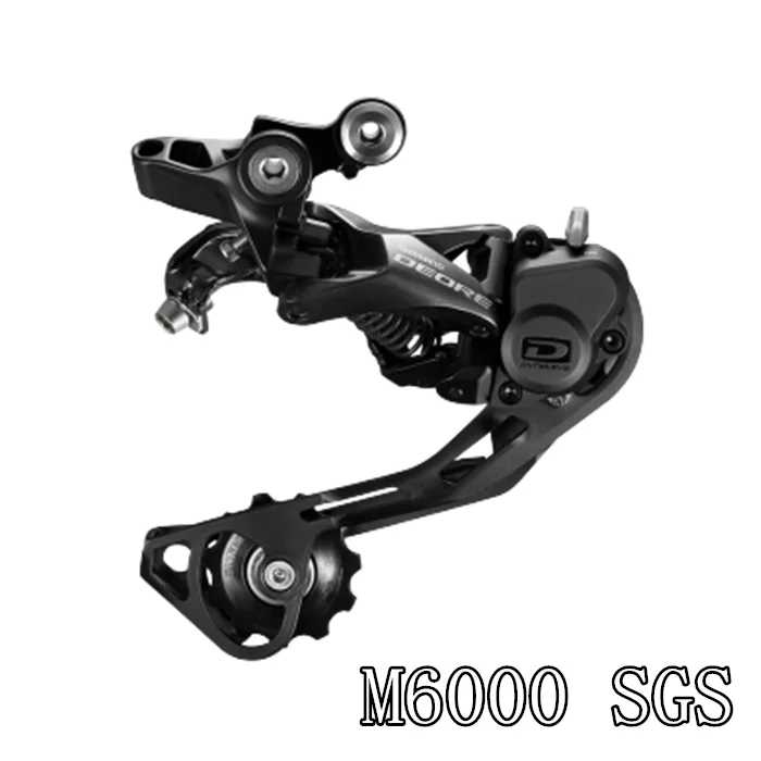 SHIMANO DEORE RD горный велосипед M6000 GS SGS MTB переключатель M6000 M610 shadow задний переключатель 10-speed 20/30-speed