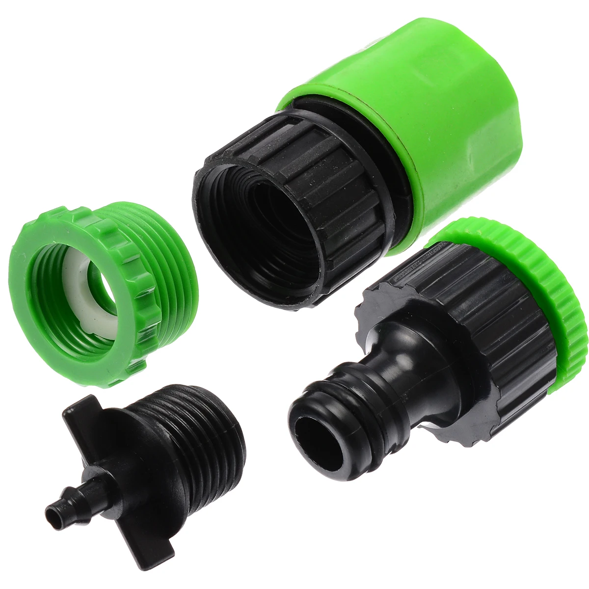 Garden Misting Cooling System Misting System With 20 Plastic Mist Nozzle Sprinkler 20m 66ft Outdoor Garden Tools Set