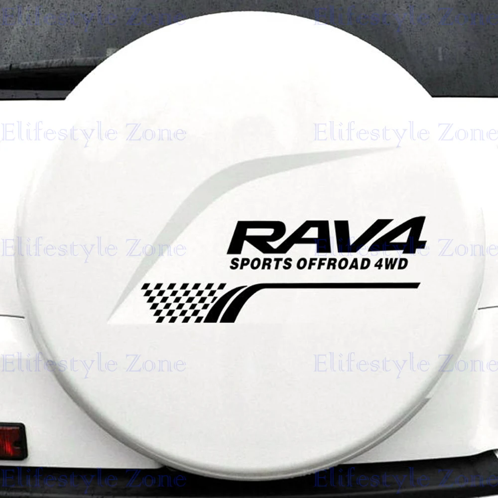 10 x новая стильная декоративная задняя запасная шина для Toyota Rav 4|car battery warning light|decal