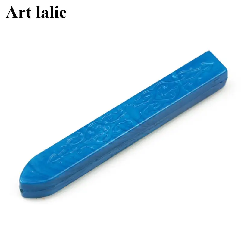 Sealing Wax Stick Retro Seal Stamps For Letter Wedding Invitations 90*10*10mm Vintage Cord Wick Vintage Sealing Wax Sticks 