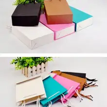 Средний размер свадебный подарок на заказ белая бумажная Подарочная сумка, одежда бумажная сумка для покупок для подарка, крафт-бумажная сумка с ручками