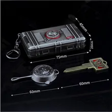 Игра PUBG оливковая ветка Equinox ящик с сокровищами сундук Playerunknown's Battlegrounds косплей реквизит Забавный необычный набор ключей