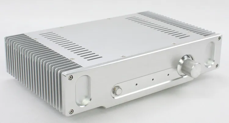 WA55 Silver Full Aluminum Enclosure / Mini AMP Case/ Power