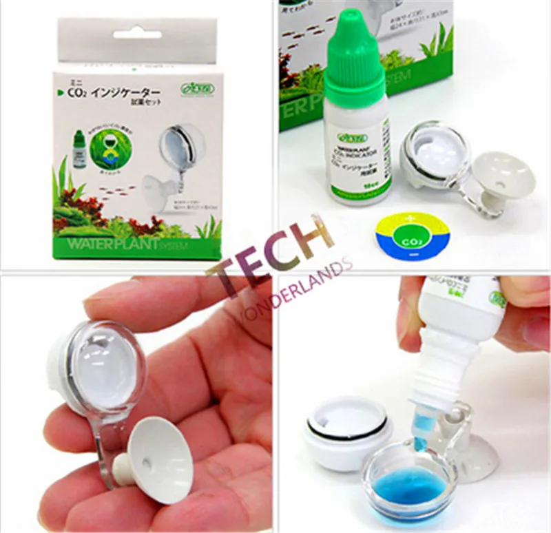 

Original CO2 Indicator Solution CO2 Diffuser for Fish Tank Aquarium Accessories Testing CO2 Test