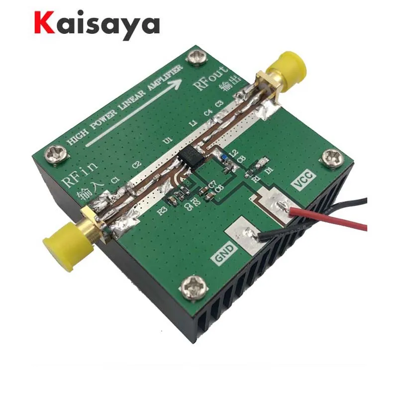 

RF2126 2.4GHZ broadband RF Power Amplifier 400M-2700MHZ 1W FOR WIFI Bluetooth Ham Radio G2-004