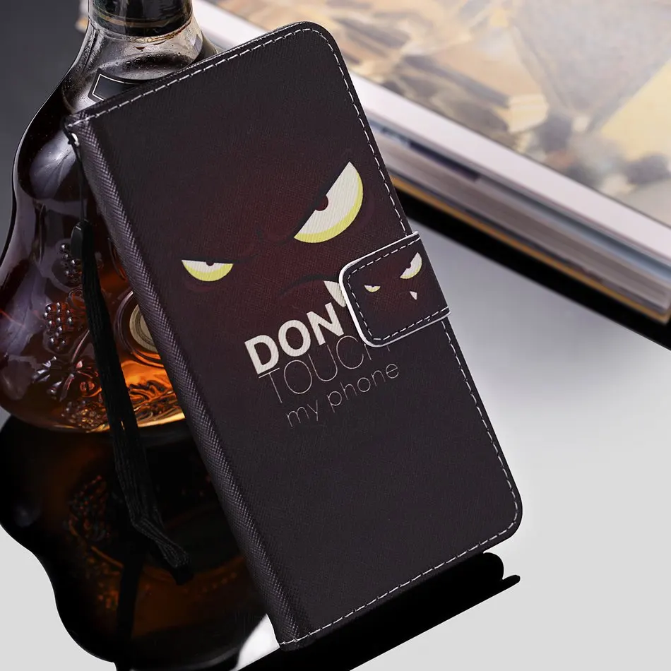 

Cool Eyes Book Cases For Samsung Galaxy A9 A8 Plus A7 2018 A6S A6 A5 2017 A3 2016 A750 A520 A510 A320 A310 G360 G388F G530 E06Z