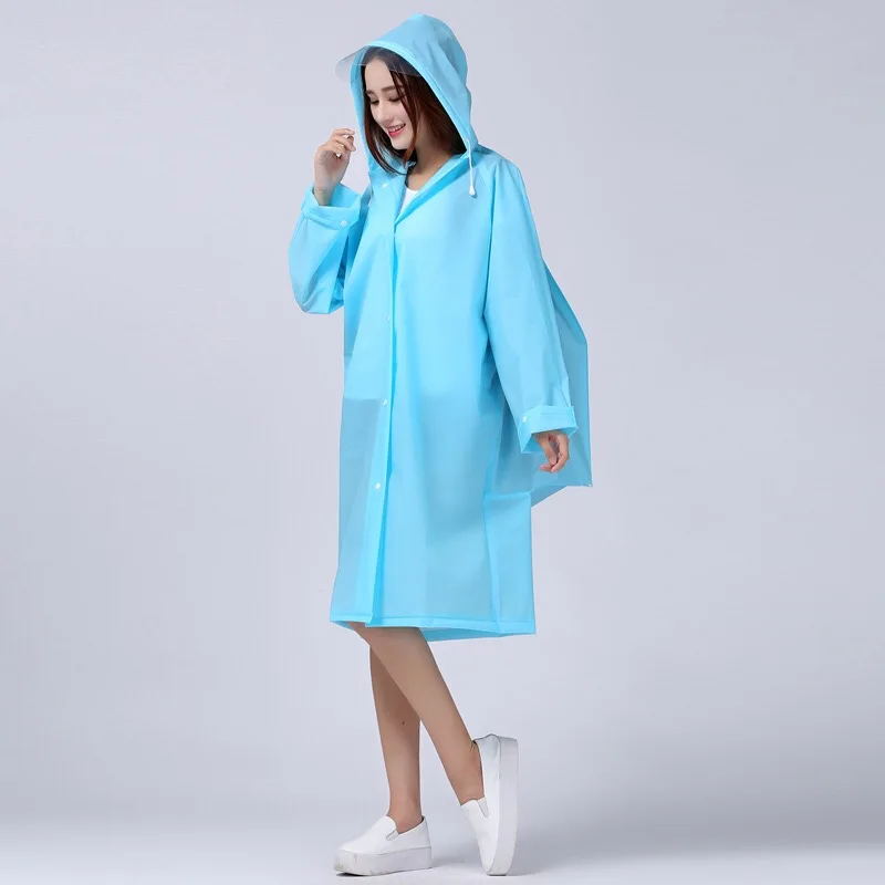Прозрачный женский и мужской плащ для походов|rain cover poncho|raincoat womencapa de chuva |