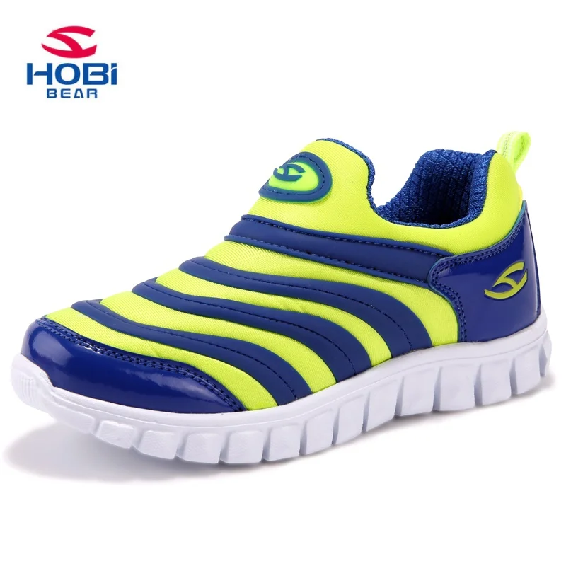 HOBIBEAR Spring Breathable Children Shoes Girls & Boys Sports Shoes Kids PU Caterpillar Shoes