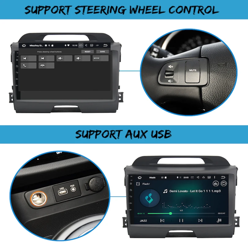 Clearance Car 2 din android 9.0 GPS for KIA Sportage r 2011 2012 2013 2015 autoradio navigation head unit multimedia 4Gb+32Gb PX5 8-Core 3 Clearance Car 2 din android 9.0 GPS for KIA Sportage r 2011 2012 2013 2015 autoradio navigation head unit multimedia 4Gb+32Gb PX5 8-Core 3