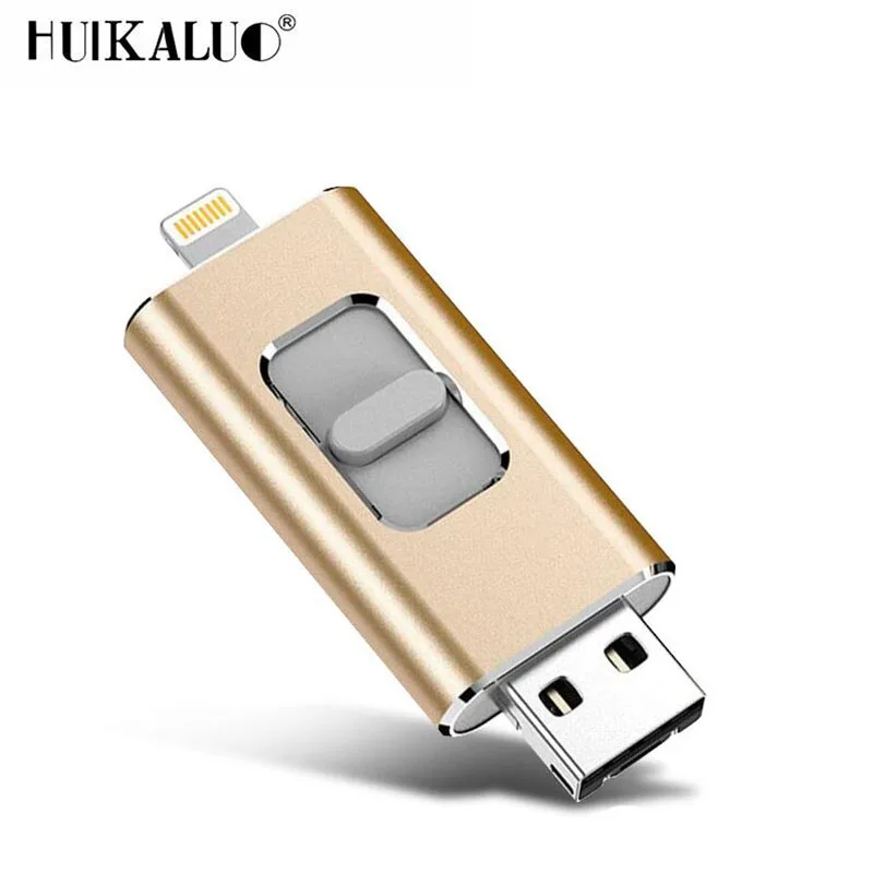 USB флэш накопитель OTG 128 Гб 64 ГБ 32 для iPhone 8/6/6s/7/ipad/Android смартфон высокоскоростной