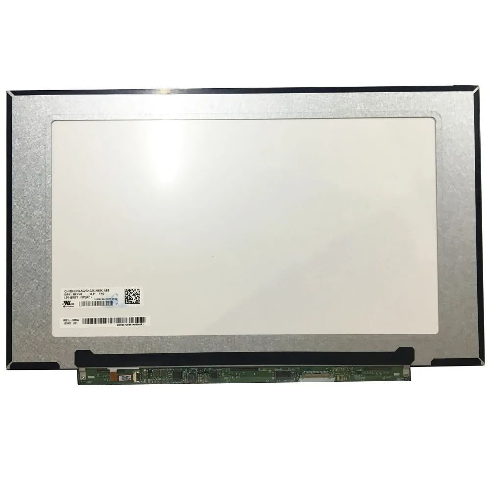 Матрица для 14," ноутбук с жидкокристаллическим экраном Экран для LG LP140WF7-SPC1 LP140WF7(SP)(C1) для Dell 096KVG FHD ips Глянцевая LP140WF7 SPC1