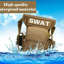Swat армейские поясная Книги об оружии тактика, на улице спортивная сумка на ногу сумка специальное Водонепроницаемый утилита Бедро чехол 100 шт
