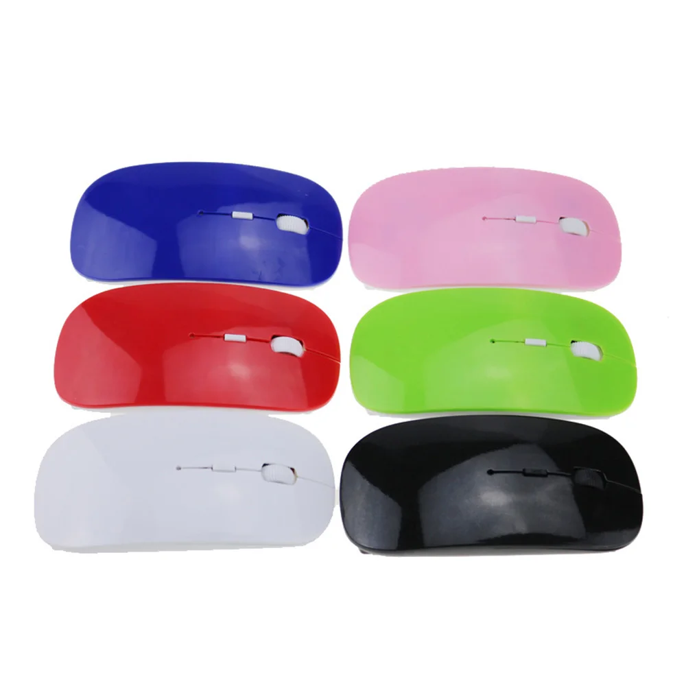 New USB Wireless Computer Mouse 2.4G Receiver Super Slim Mouse for PC Laptop