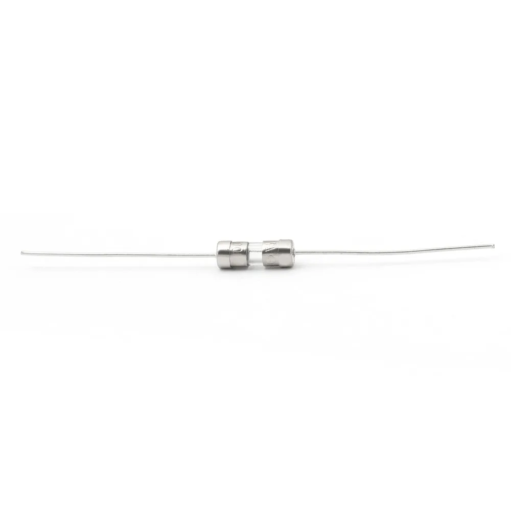 Glass Tube Fuse Metal Axial Lead Wire Fast Blow Fuse 250V
