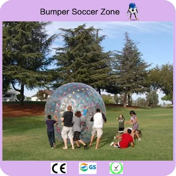 

Free Shipping Rolling Ball 2.5M 0.8mm Inflatable Grass Ball Human Hamster Ball Inflatable Body Zorb Ball