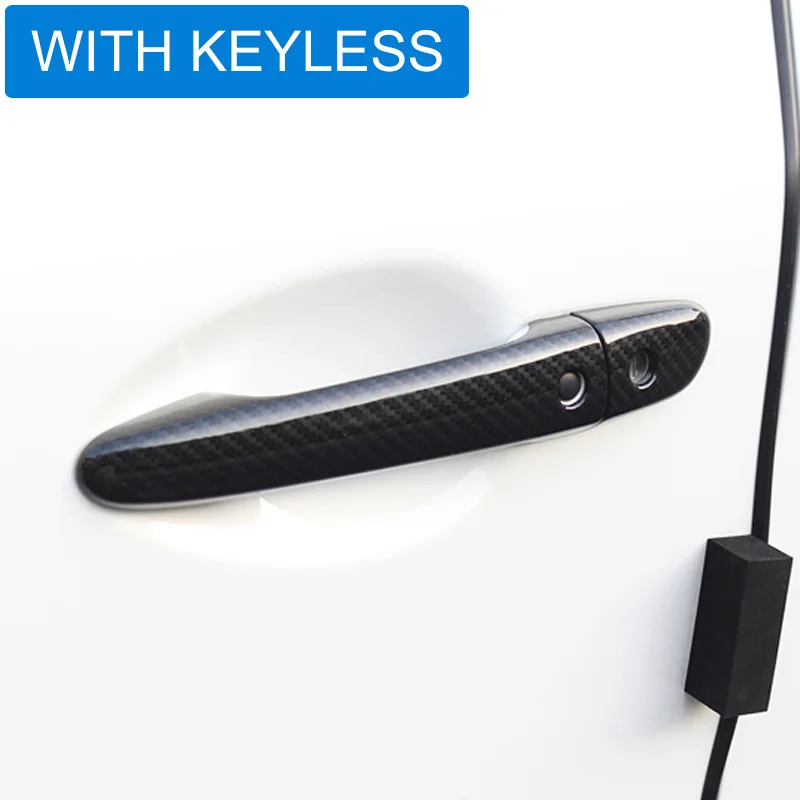 

Keyless Door Handle Cover For Mazda 2 3 6 CX-3 CX-5 CX-9 DJ DL BM BN GJ GL DK KE KF TC Carbon Fiber Accessories