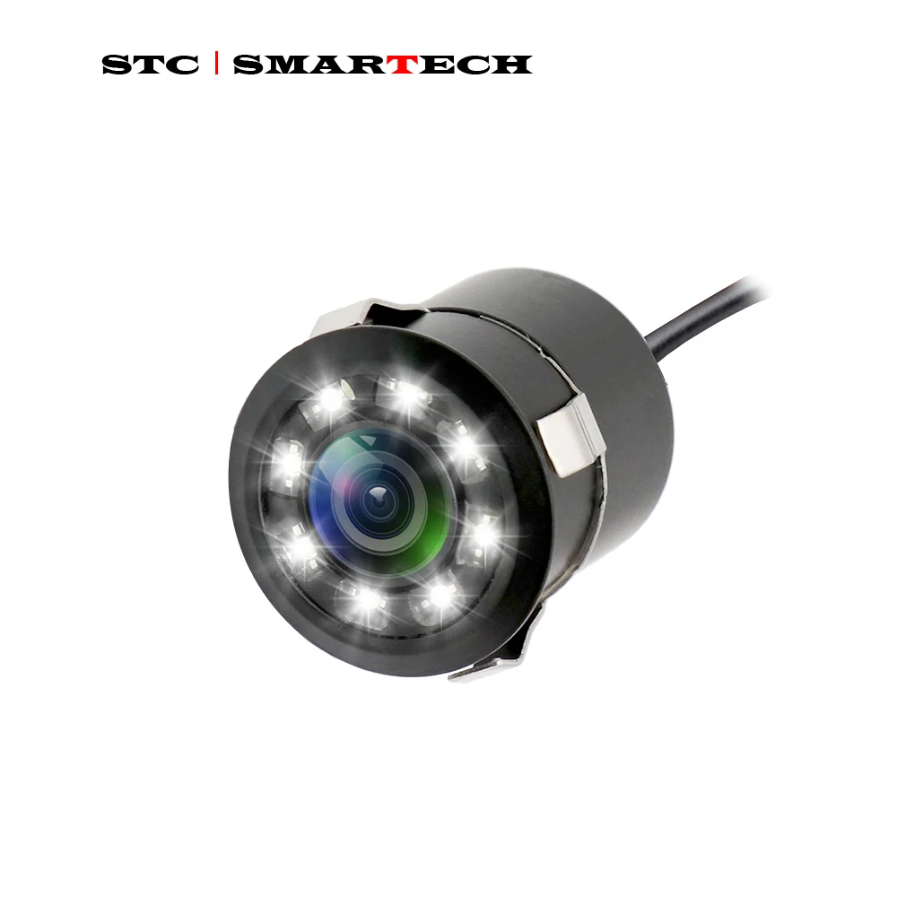 

CCD Backup Camera Car Reverse Rear view Camera 8 LED Night Vision Car Rear View Camera 170 Wide Angle Parking Camera waterproof