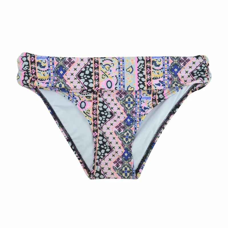 M& M летнее сексуальное бикини для девушек низ с рюшами микро бикини женский купальник Бразильский пляжный купальник бикини шорты боди B611 - Цвет: B611M