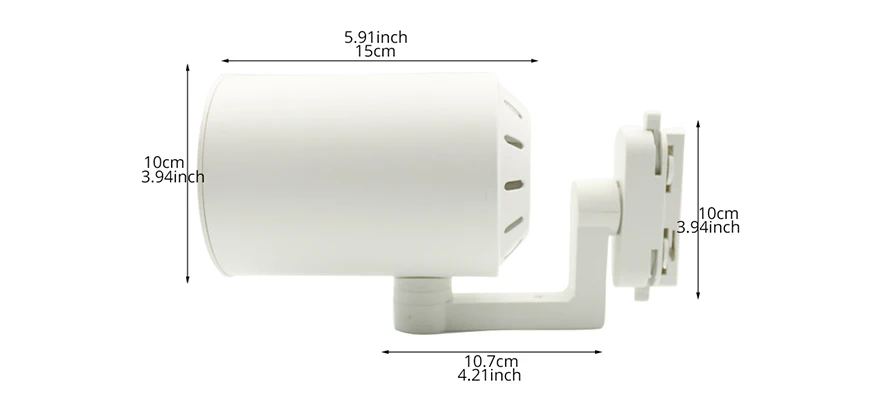 Светодиодный пуст Е27, светодиодная лампа 100-240V Par30 12W Пластиковый черный белый корпус 3000K 4000K 6000K 2 провода внутреннее коммерческое освещение