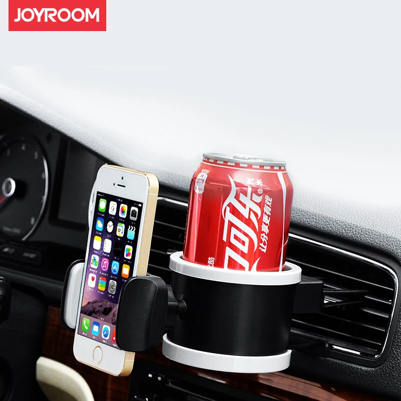 JOYROOM Múltipla bebida suporte para garrafa de suporte Air vent suporte de copo de água Cinzeiro de Bebidas Titulares do telefone Móvel tomada Carro montar acessórios