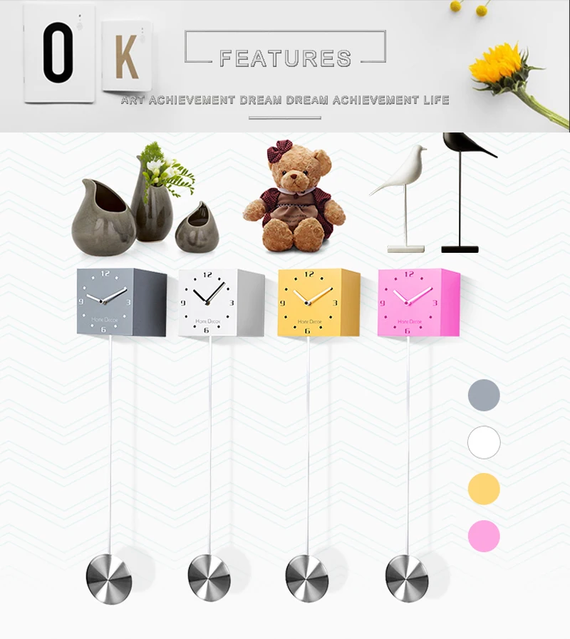 3d led wall clock digital wall clock led (3)