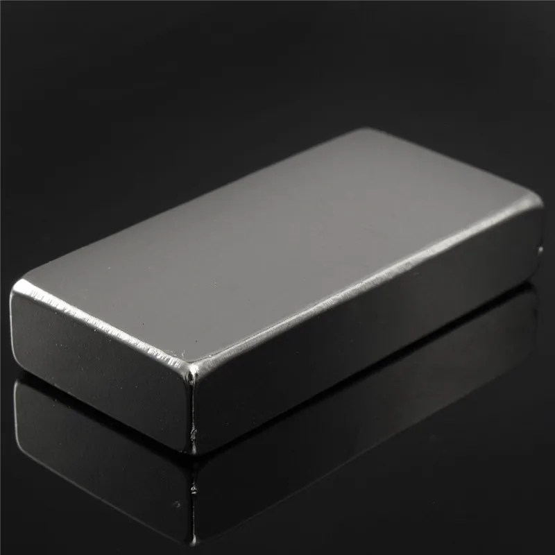 

2pcs 45 x 20 x10mm Square Very Strong Large Neodymium Permanent Block Magnets N35 Good for Magnetic Crane Magnetic Machinery