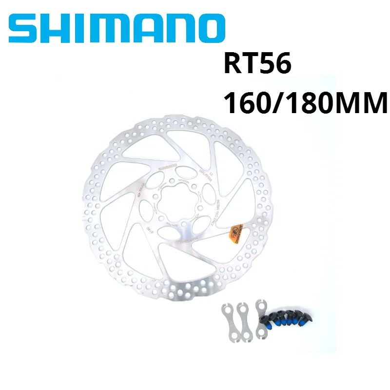 

SHIMANO DEORE SM RT56 Brake Disc 6 Bolt Mountain Bikes Disc M610 RT56 M6000 Brake Disc 160MM 180MM MTB