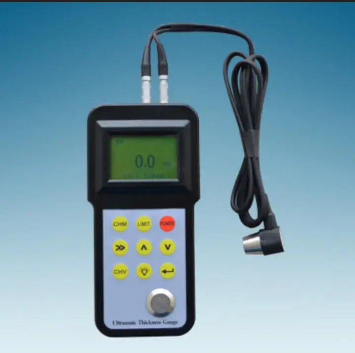 Ultrasonic Thickness Meter Range 0.75 300.0 mm(Determined By Probe