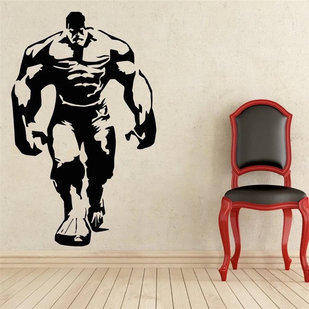 Comics Art Hulk Wall Decal Superhero Sticker home decoration Any Room