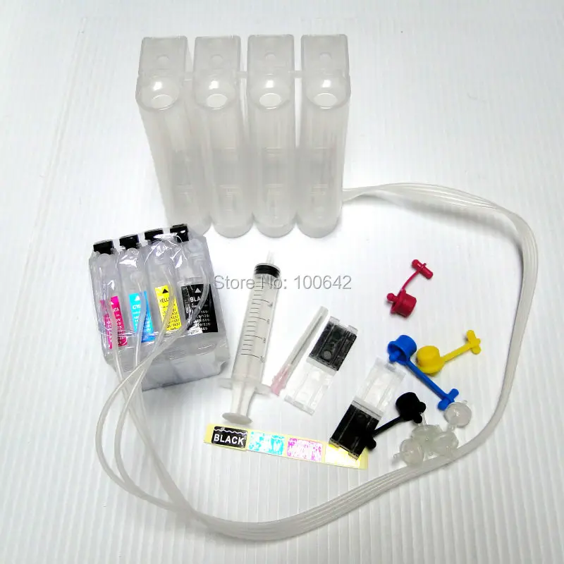 YOTAT 1 set 4 colors empty CISS ink cartridge with chip LC113 LC 113 for Brother DCP J4210DW DCP